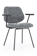 Fabric Upholstered Dining Armchair | Eleonora Jon | Dutchfurniture.com