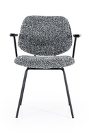 Fabric Upholstered Dining Armchair | Eleonora Jon | Dutchfurniture.com