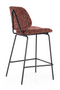 Fabric Upholstered Bar Chair | Eleonora Jon | Dutchfurniture.com