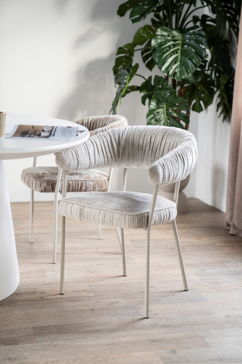 Fabric Upholstered Dining Chair | Eleonora Lizzy | Dutchfurniture.com