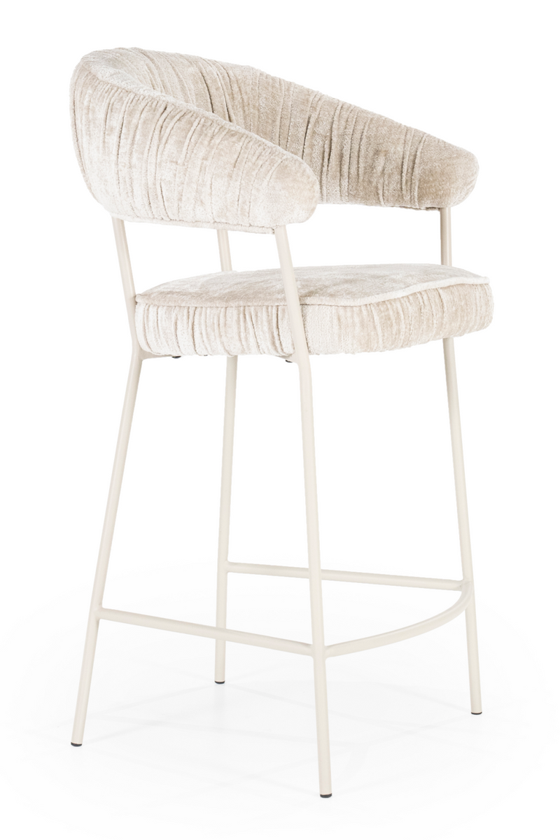 Fabric Upholstered Bar Chair | Eleonora Lizzy | Dutchfurniture.com