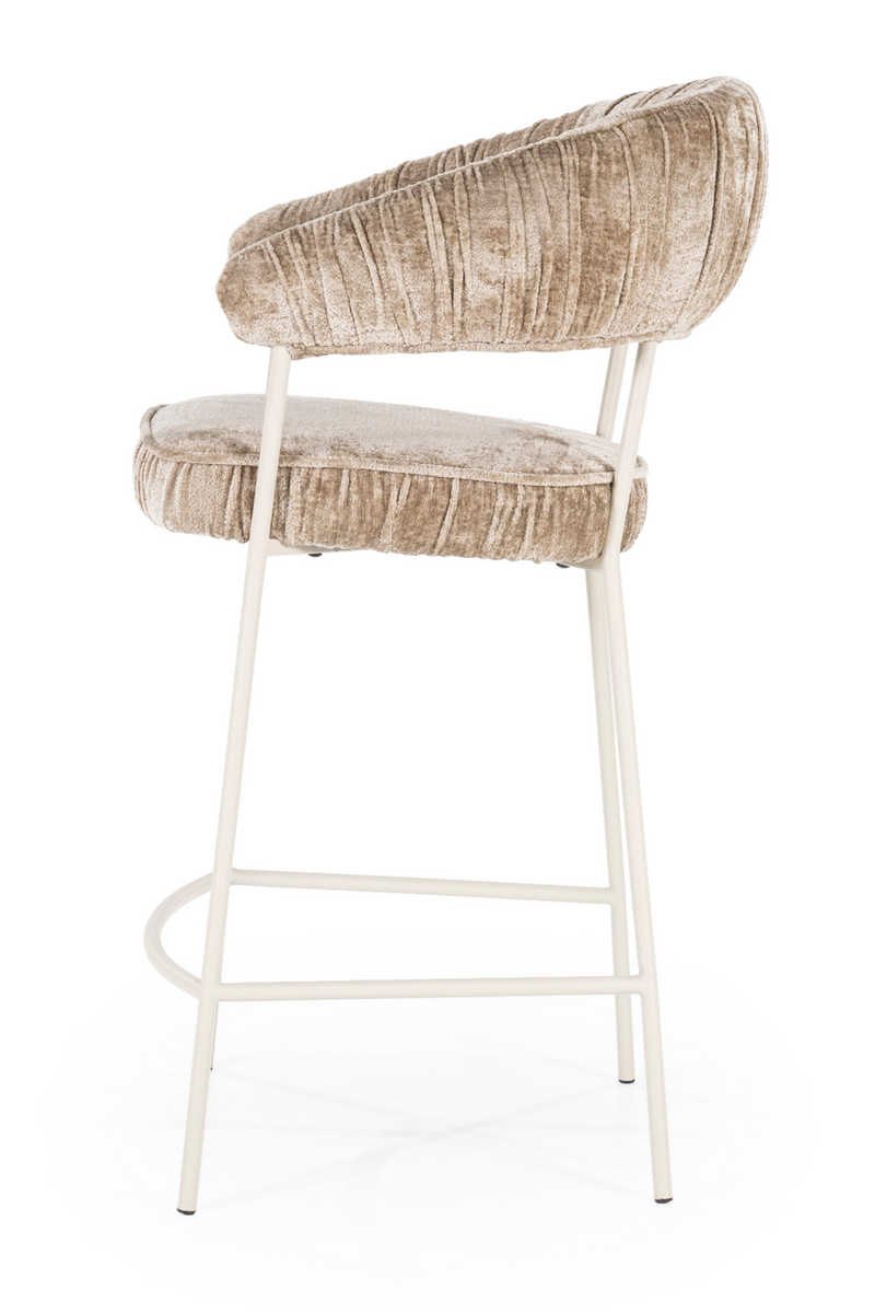 Fabric Upholstered Bar Chair | Eleonora Lizzy | Dutchfurniture.com