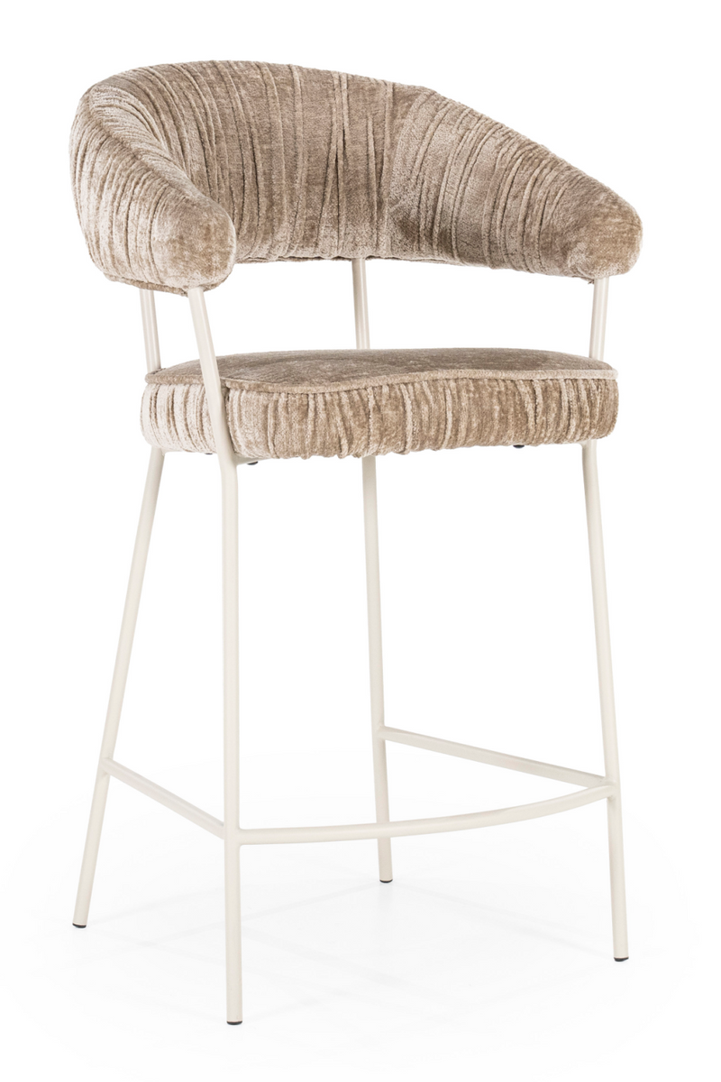 Fabric Upholstered Bar Chair | Eleonora Lizzy | Dutchfurniture.com