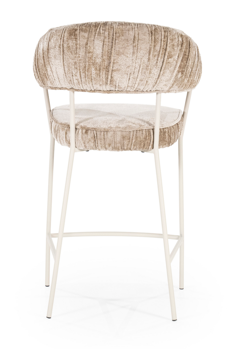 Fabric Upholstered Bar Chair | Eleonora Lizzy | Dutchfurniture.com