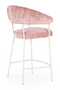 Fabric Upholstered Bar Chair | Eleonora Lizzy | Dutchfurniture.com