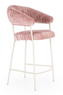 Fabric Upholstered Bar Chair | Eleonora Lizzy | Dutchfurniture.com