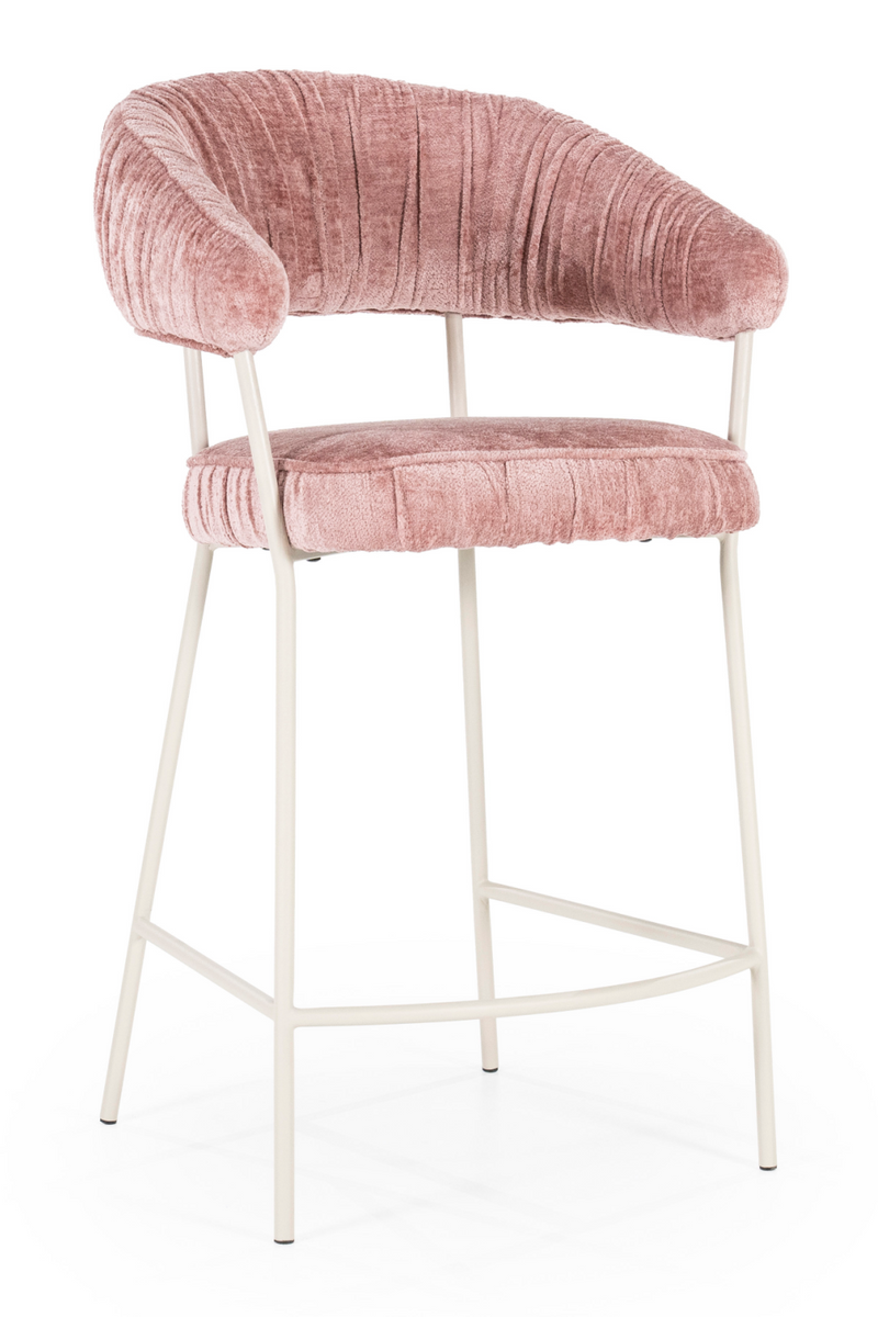 Fabric Upholstered Bar Chair | Eleonora Lizzy | Dutchfurniture.com