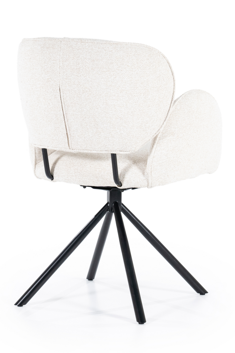 Quadrupod Rotatable Armchair | Eleonora Rosalin | Dutchfurniture.com