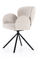 Quadrupod Rotatable Armchair | Eleonora Rosalin | Dutchfurniture.com