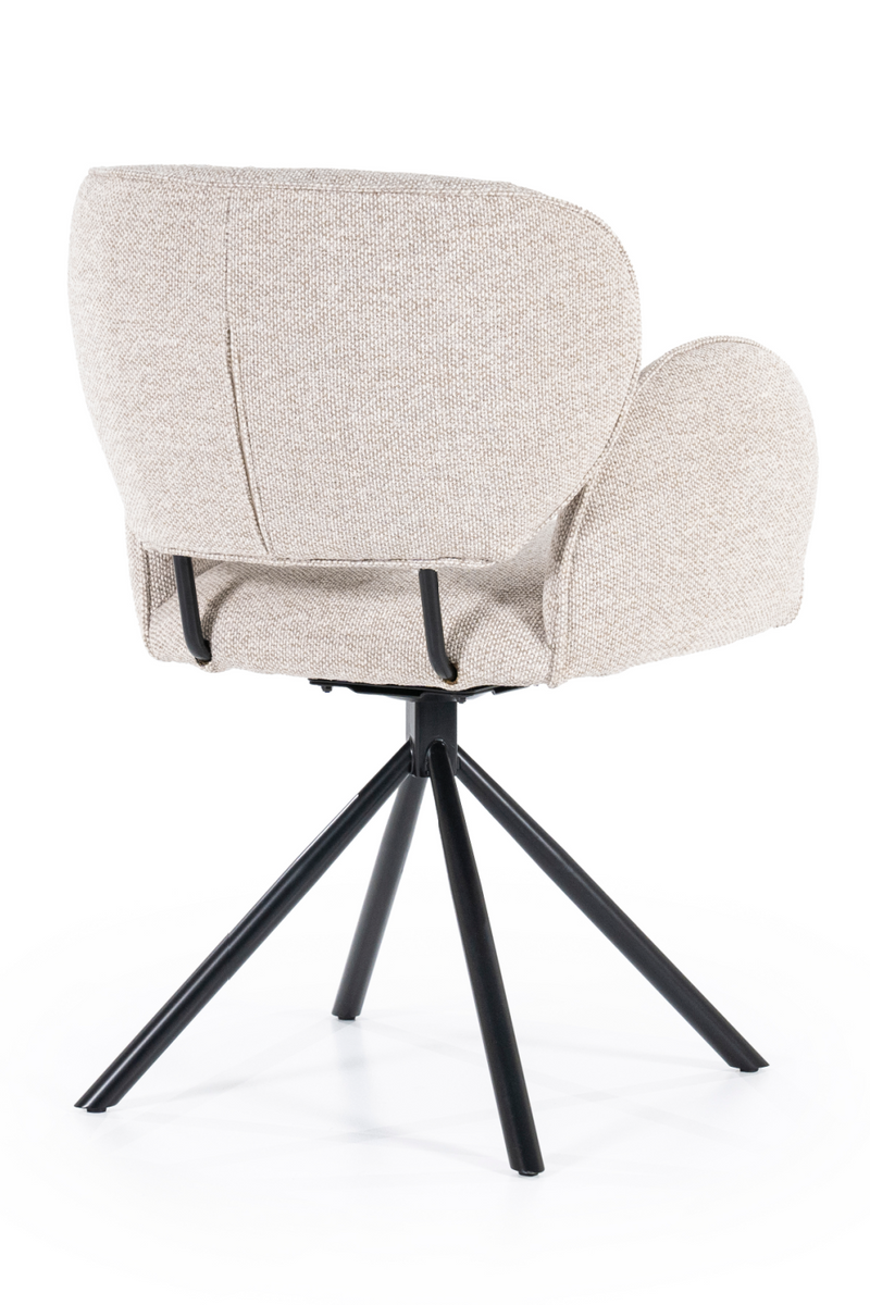 Quadrupod Rotatable Armchair | Eleonora Rosalin | Dutchfurniture.com