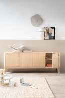 Oak 4-Door Sideboard | Eleonora Harvey | Dutchfurniture.com