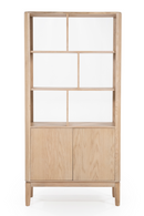 Oak 2-Door Bookcase | Eleonora Harvey | Oroatrade.com