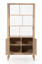 Oak 2-Door Bookcase | Eleonora Harvey | Oroatrade.com