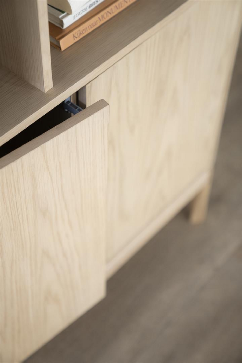 Oak 2-Door Bookcase | Eleonora Harvey | Dutchfurniture.com