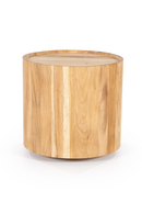 Cylindrical Wooden Side Table | Eleonora Zayn | Dutchfurniture.com