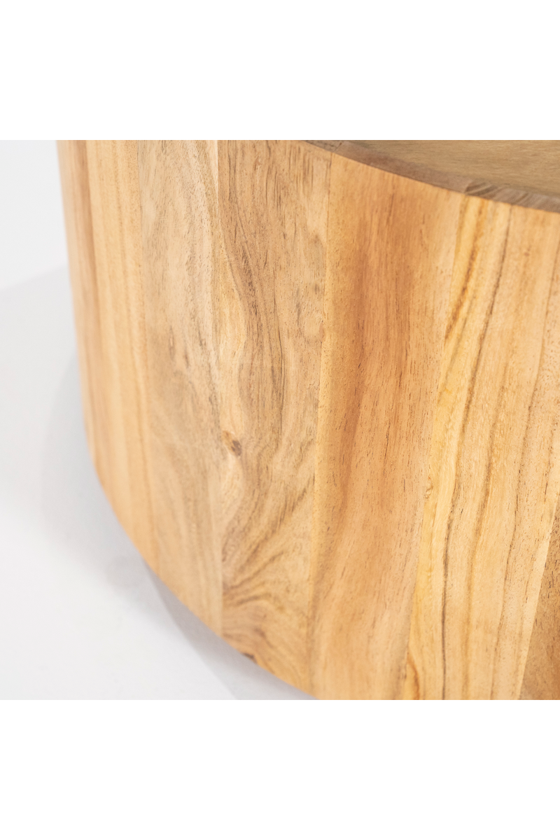 Cylindrical Wooden Side Table | Eleonora Zayn | Dutchfurniture.com