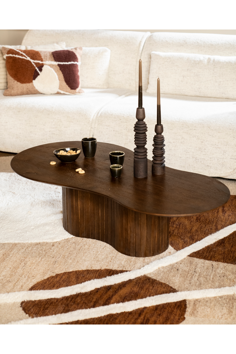 Mango Wood Organic Coffee Table | Eleonora Jordy | Dutchfurniture.com