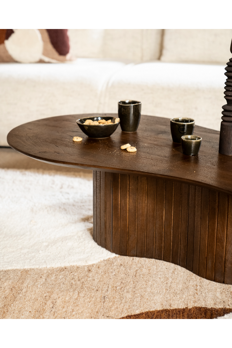 Mango Wood Organic Coffee Table | Eleonora Jordy | Dutchfurniture.com