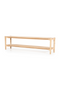 Oak 2-Shelf TV Cabinet | Eleonora Selbu | Oroatrade.com