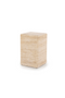 Square Travertine Side Table | Eleonora Donta | Dutchfurniture.com