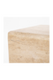 Square Travertine Side Table | Eleonora Donta | Dutchfurniture.com