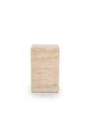 Square Travertine Side Table | Eleonora Donta | Dutchfurniture.com