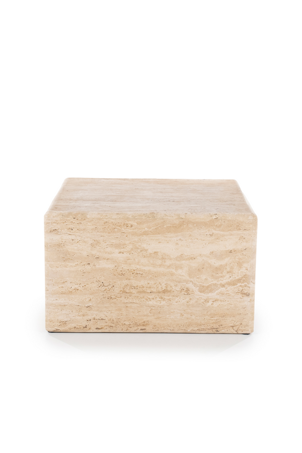 Square Travertine Coffee Table | Eleonora Donta | Dutchfurniture.com