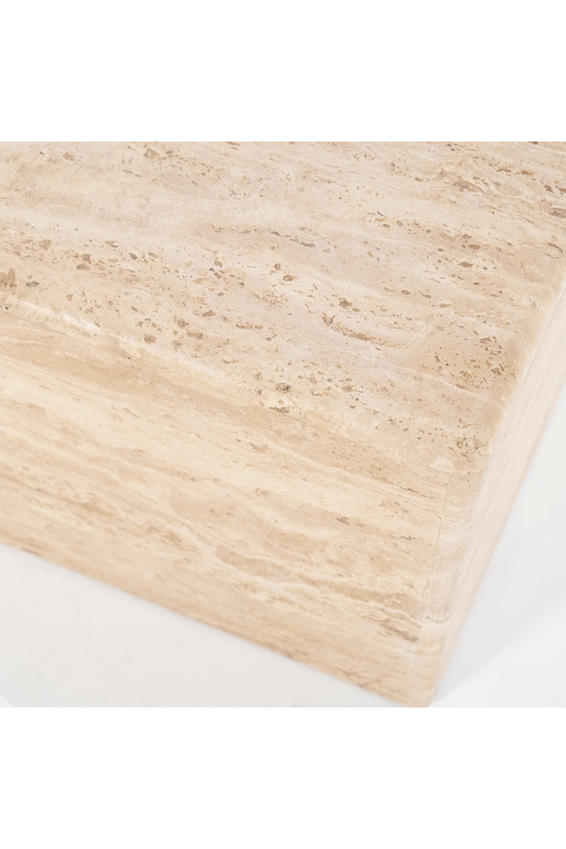 Square Travertine Coffee Table | Eleonora Donta | Dutchfurniture.com