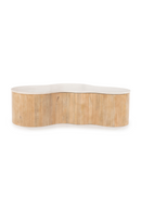 Fluted Mango Coffee Table S | Eleonora Kira | Oroatrade.com