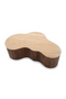 Organic Shape Travertine Coffee Table | Eleonora Mari | Oroatrade.com