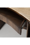 Organic Shape Travertine Desk | Eleonora Mari | Oroatrade.com