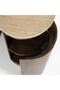 Organic Shape Travertine Desk | Eleonora Mari | Oroatrade.com