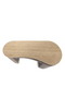 Organic Shape Travertine Desk | Eleonora Mari | Oroatrade.com