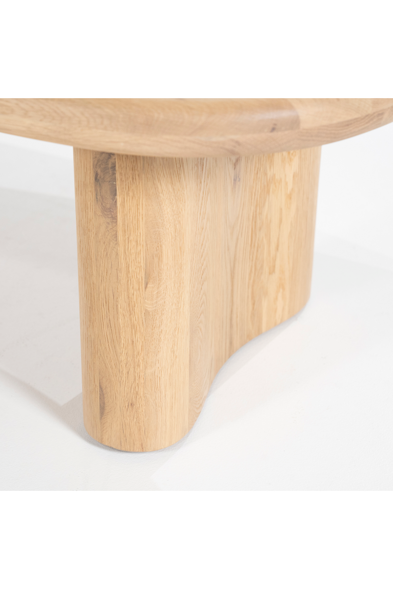 Bean Shape Oak Coffee Table | Eleonora Josh | Dutchfurniture.com