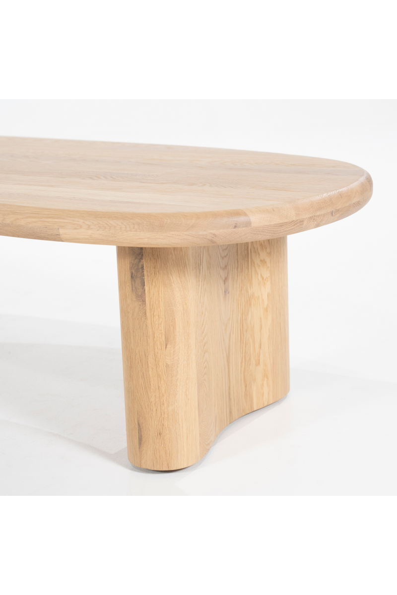 Bean Shape Oak Coffee Table | Eleonora Josh | Dutchfurniture.com