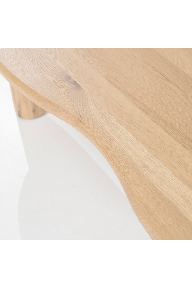 Bean Shape Oak Coffee Table | Eleonora Josh | Dutchfurniture.com