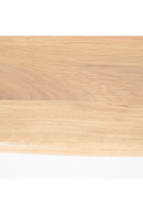 Varnished Oak Organic Dining Table | Eleonora Josh | Oroatrade.com