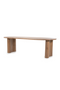 Varnished Oak Organic Dining Table | Eleonora Josh | Oroatrade.com