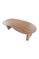 Varnished Oak Organic Dining Table | Eleonora Josh | Oroatrade.com