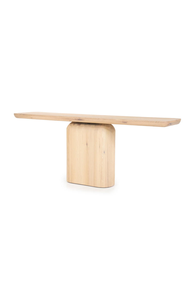 Central-Based Oak Console Table | Eleonora Leon | Dutchfurniture.com