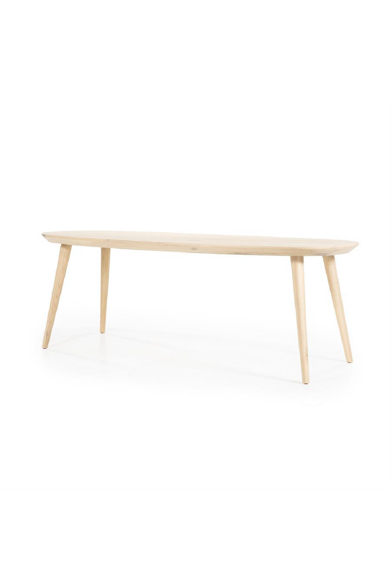 Lacquered Oak Dining Table L | Eleonora Elijah | Dutchfurniture.com