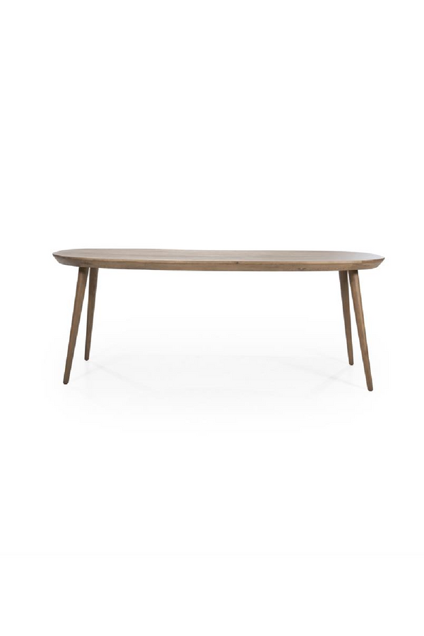 Lacquered Oak Dining Table L | Eleonora Elijah | Dutchfurniture.com