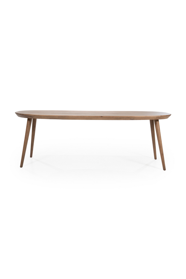 Lacquered Oak Oval Dining Table | Eleonora Elijah | Oroatrade.com