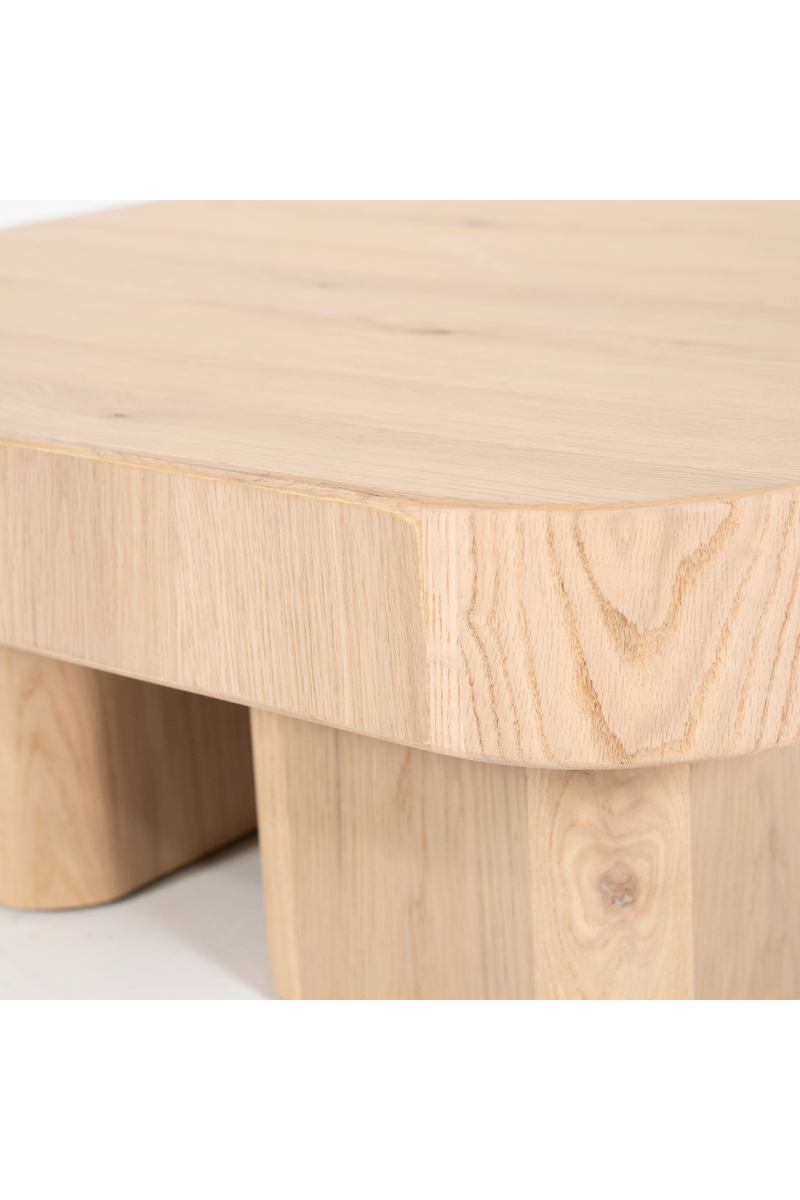 Square Oak Coffee Table | Eleonora Harmonie | Oroatrade.com