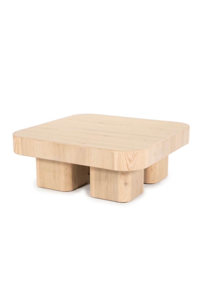 Square Oak Coffee Table | Eleonora Harmonie | Oroatrade.com