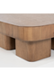 Square Oak Coffee Table | Eleonora Harmonie | Oroatrade.com