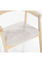 Padded Seat Ash Dining Chair | Eleonora Yorick | Oroatrade.com