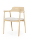 Padded Seat Ash Dining Chair | Eleonora Yorick | Oroatrade.com