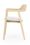 Padded Seat Ash Dining Chair | Eleonora Yorick | Oroatrade.com