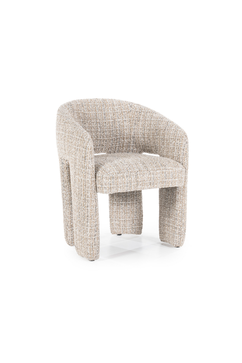 Curved Back Lounge Armchair | Eleonora Hamilton | Oroatrade.com